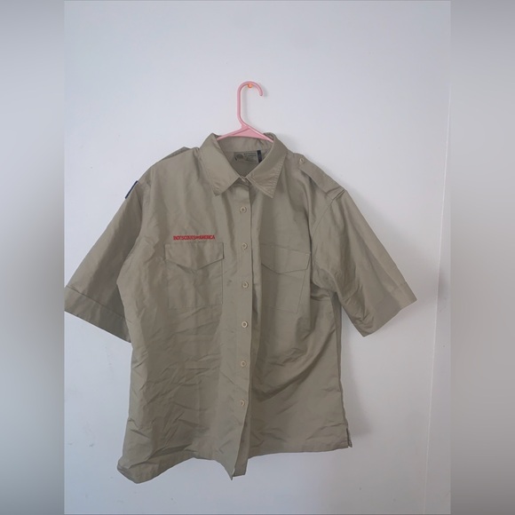 Boy Scouts Leadership Uniform Shirt Women’s Size X-Large - Picture 1 of 7